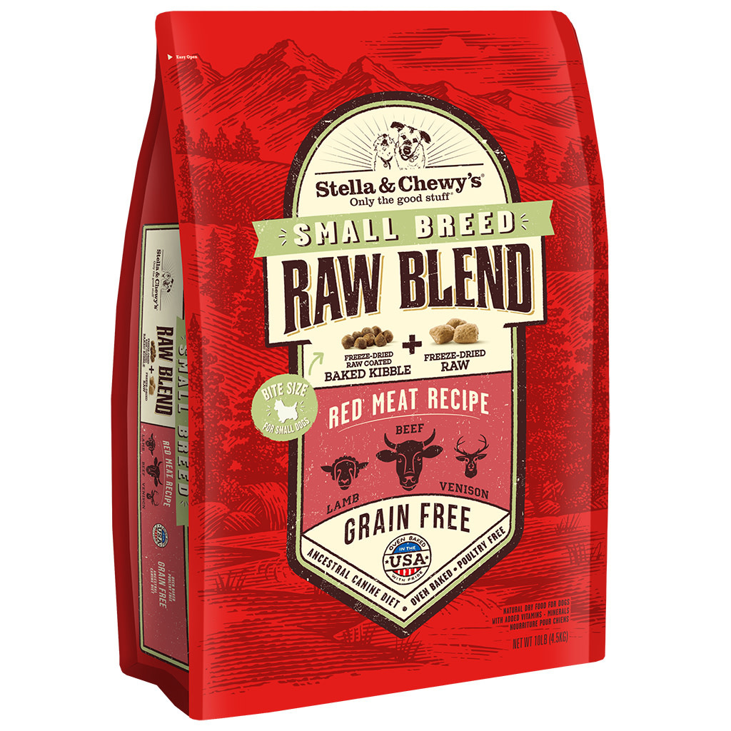 Stella & Chewy’s Dog Raw Blend Red Meat Recipe Small Breed 10Lb