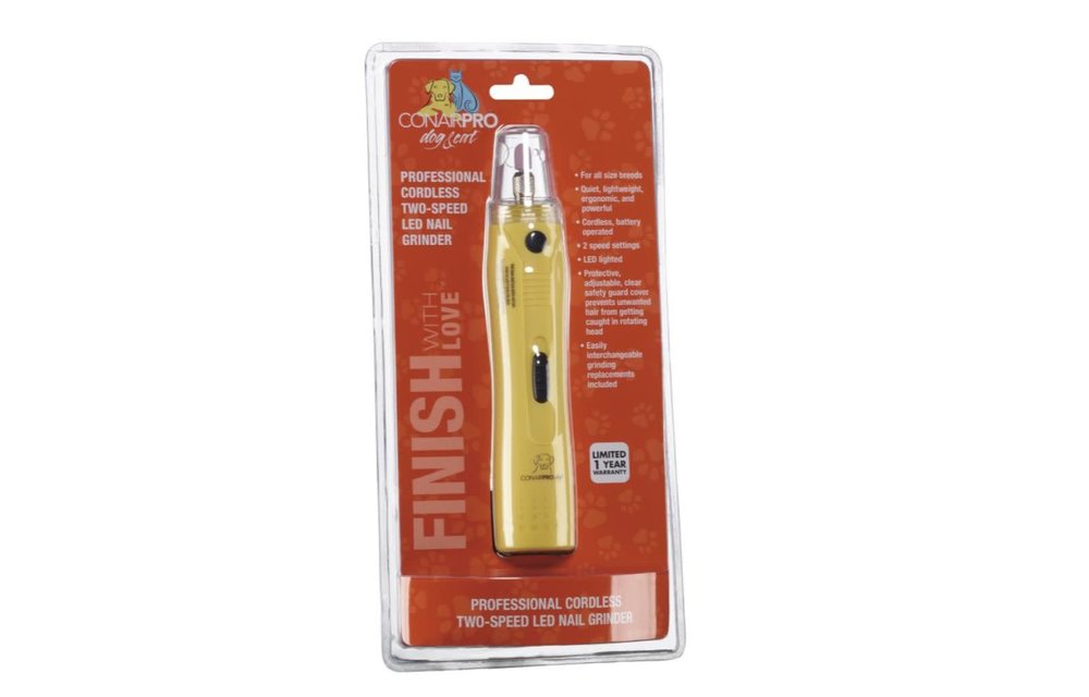 Conair Cordless Two-Speed LED Nail Grinder
