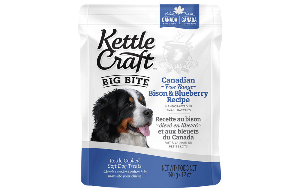 Kettle Craft Big Bite Bison & Blueberry 12oz