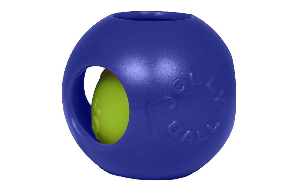 Jolly Teaser Two-In-One Ball 4.5'' Blue