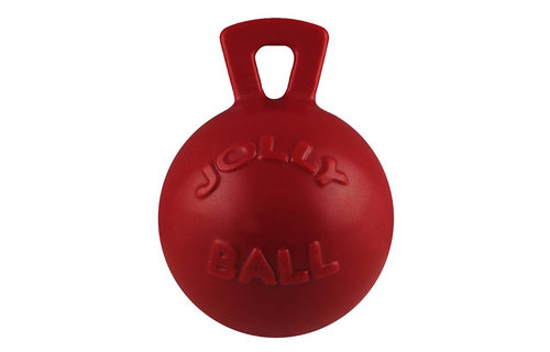 Jolly Ball Tug N Toss Ball Red 4.5”