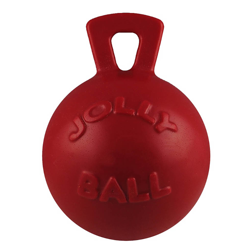 Jolly Ball Tug N Toss Ball Red 4.5”