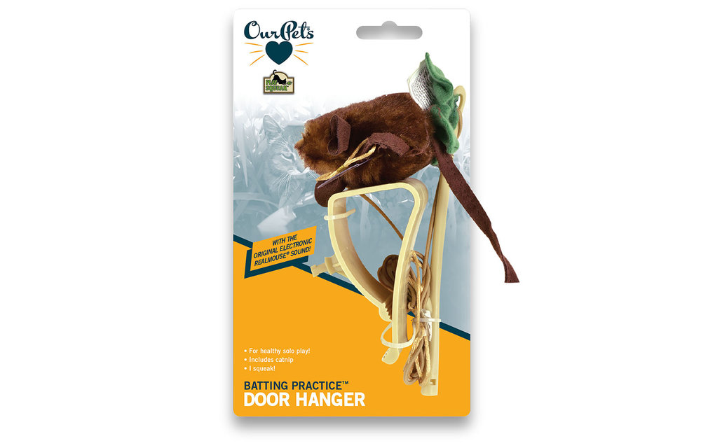 OurPets Batting Practice Door Hanger