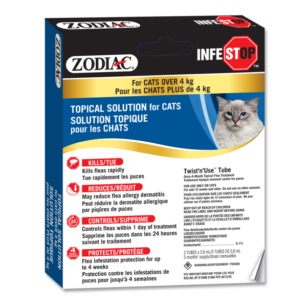 Zodiac Infestop Cats over 4kg