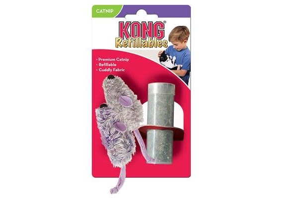 Kong Refillables Catnip Mouse 2pk