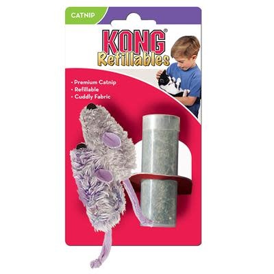 *Disc* Kong Refillables Catnip Mouse 2pk