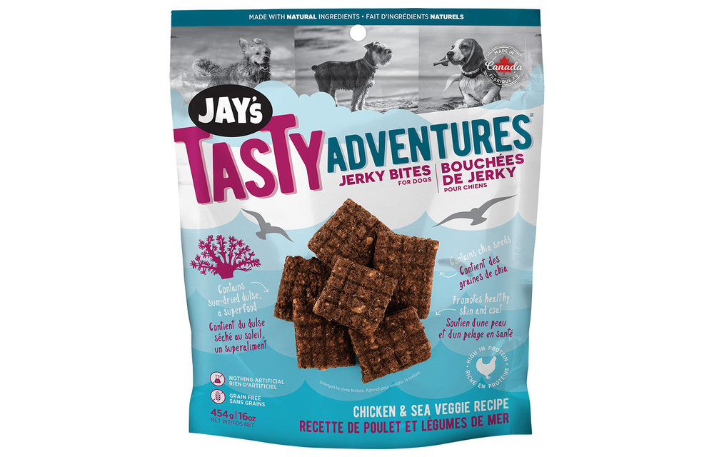 Jay's Adventures Chicken Jerky & Veggie 454g