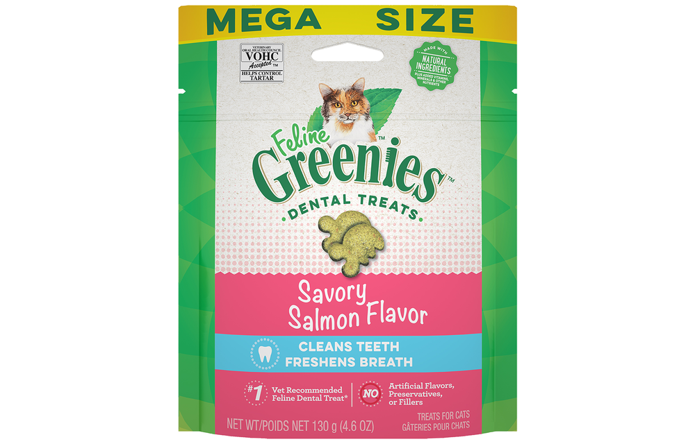 Greenies Feline Dental Salmon 130g