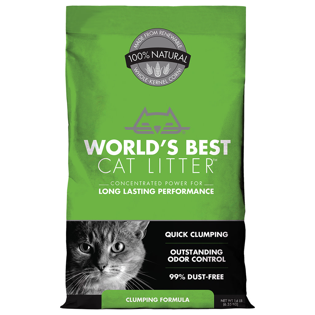Worlds Best Original Clumping Litter 14Lb