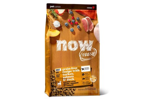 NOW Fresh Dog Turkey, Salmon & Duck Adult 12Lb