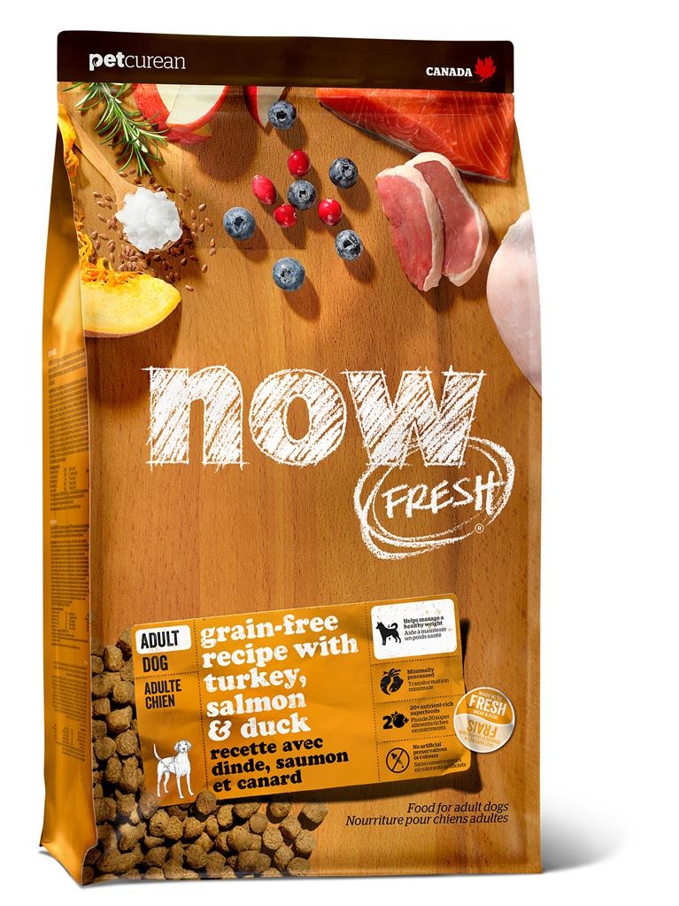 NOW Fresh Dog Turkey, Salmon & Duck Adult 12Lb
