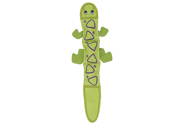 Outward Hound Fire Biterz Lizard Green 3 Squeaker
