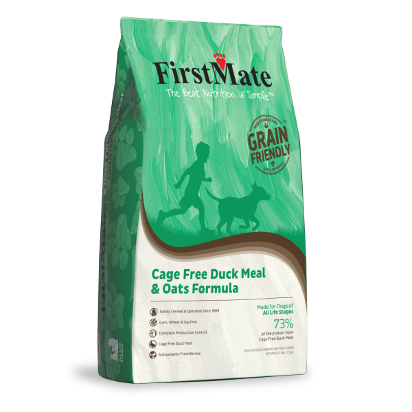 FirstMate Grain Friendly Duck & Oats Dog 5lb