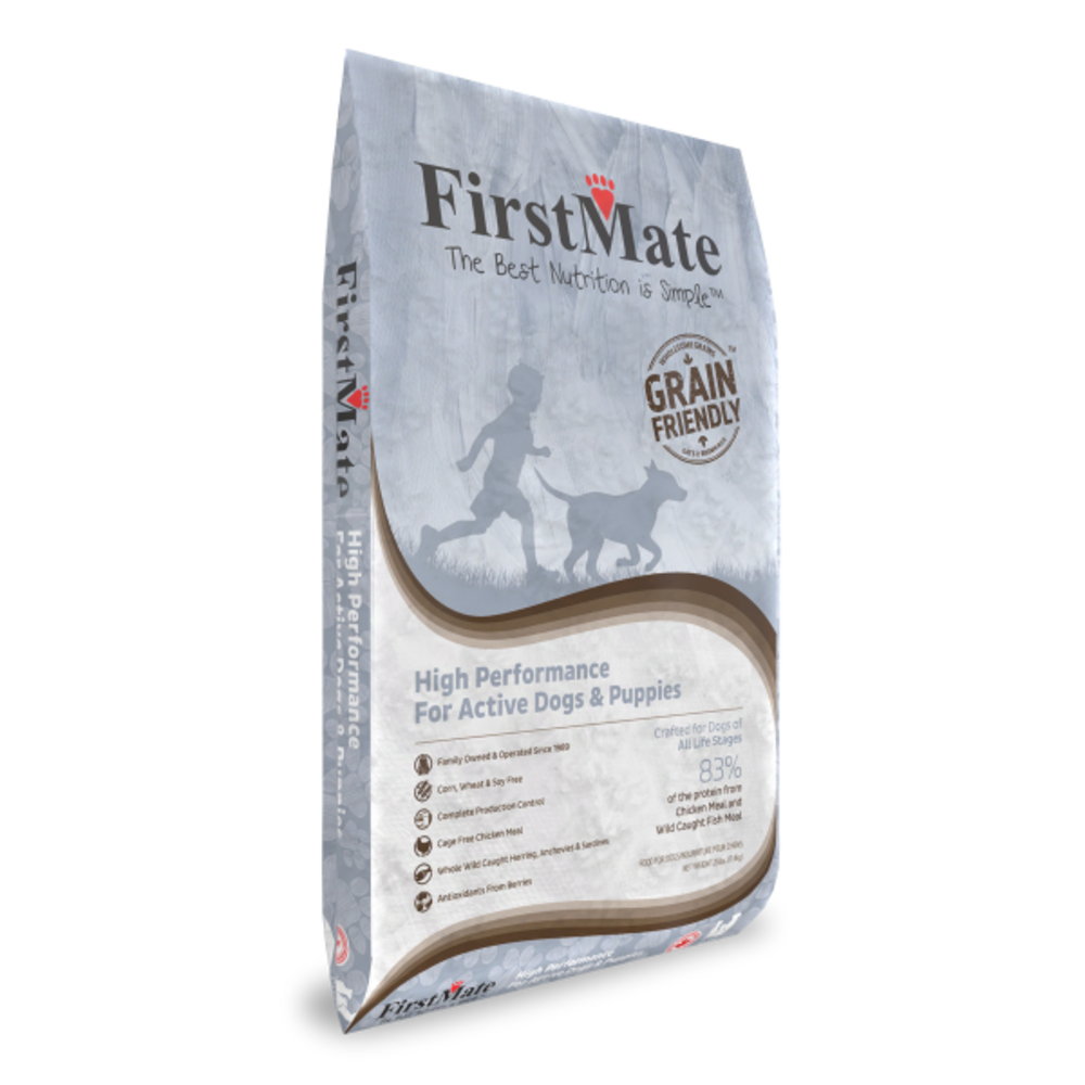 FirstMate High Performance for Act Grain Friendly High Perf Dog 25lb Woofy s by Paw Street Market