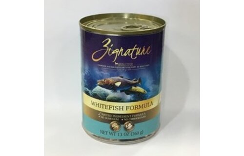 Zignature Whitefish 13oz Dog