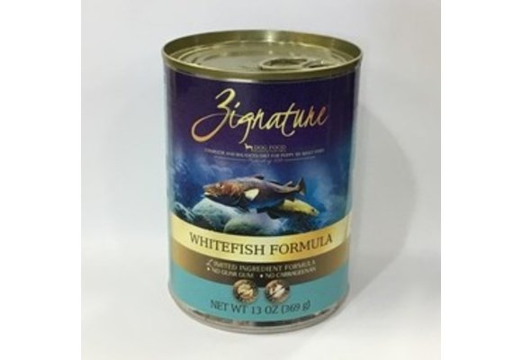 Zignature Whitefish 13oz Dog