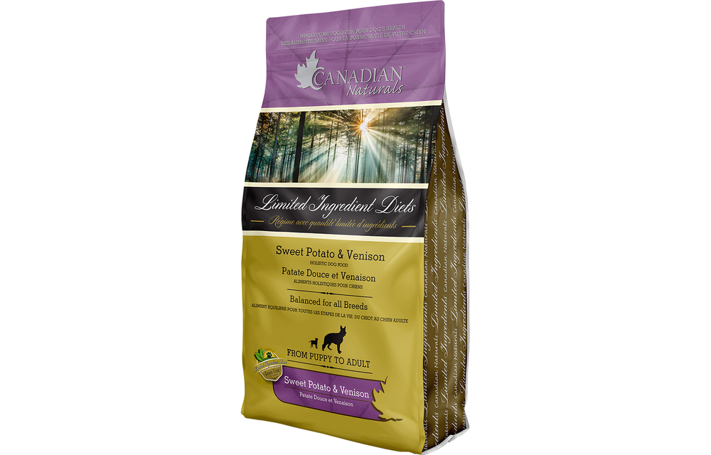 Canadian Naturals LID Venison & Sweet Potato Dog 5lb