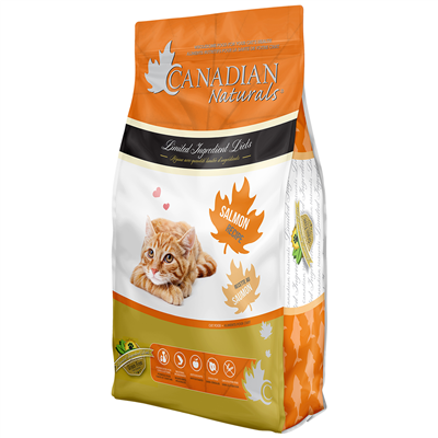Canadian Naturals Cat Grain-Free LID Salmon 15Lb