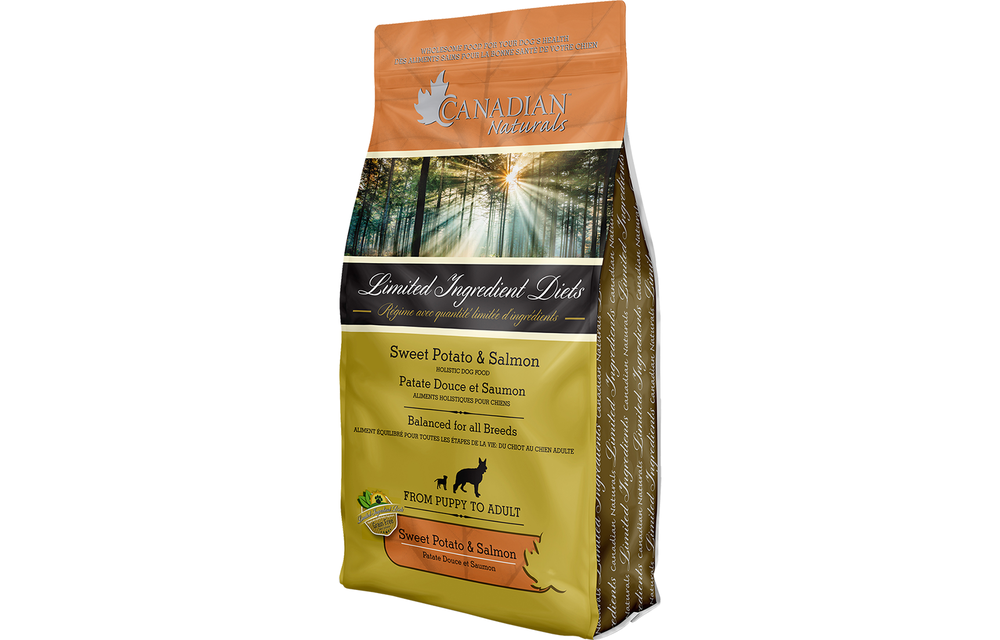 Canadian Naturals LID Salmon & Sweet Potato Dog 25lb