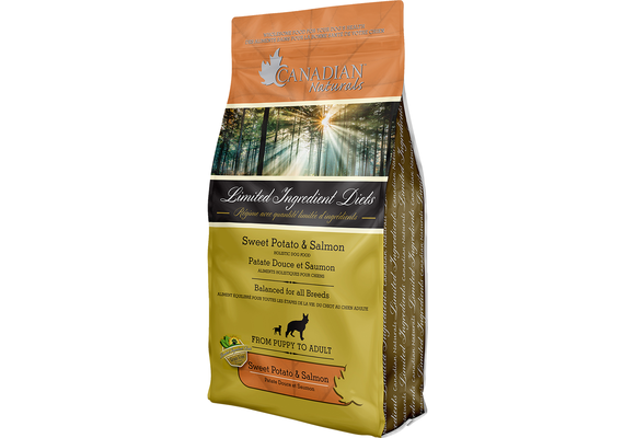 Canadian Naturals Dog LID Sweet Potato & Salmon 12Lb