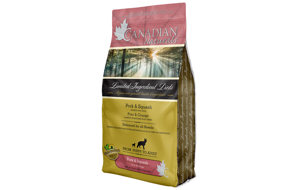 Canadian Naturals LID Pork & Squash Dog 25lb
