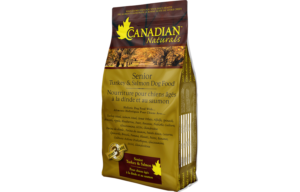 Canadian Naturals Turkey & Salmon Senior Dog 30lb