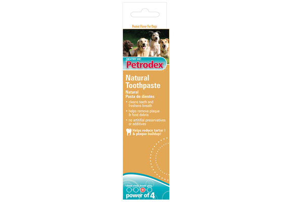 Petrodex Natural Peanut Toothpaste 2.5oz