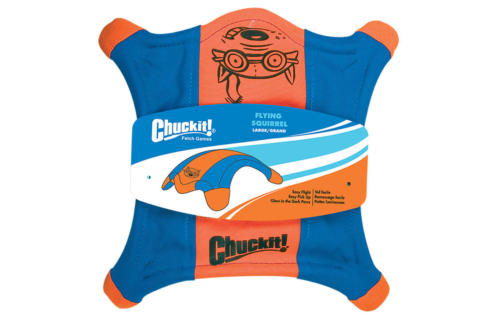 Chuckit Flying Squirrel Lg Woofy S By