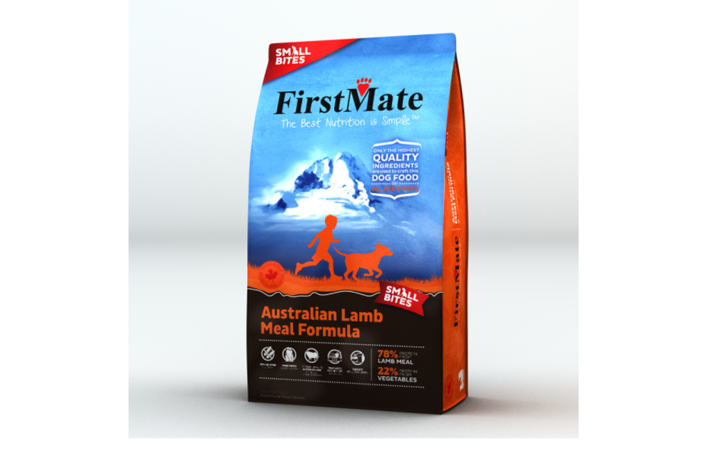 First Mate Dog LID GF Australian Lamb Small Bites 14.5lb