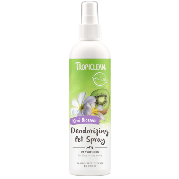 TropiClean Deodorizing Pet Spay Kiwi Blossom 8oz
