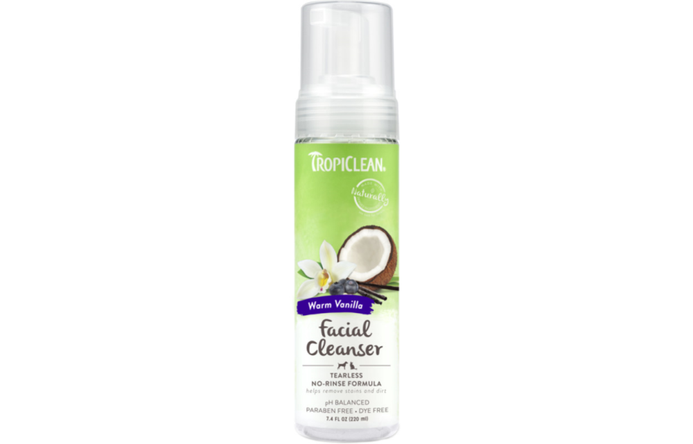 *Disc*TropiClean Facial Cleanser Vanilla 8oz
