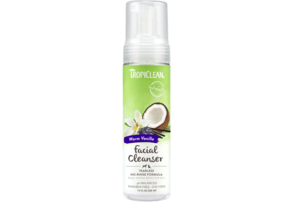 TropiClean Facial Cleanser Vanilla 8oz