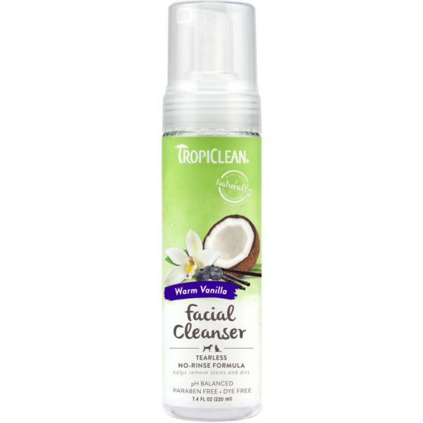 *Disc*TropiClean Facial Cleanser Vanilla 8oz