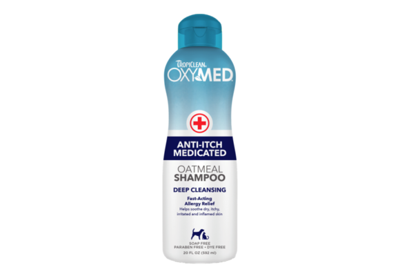 Tropiclean Oxymed Oat Anti-Itch  Shampoo 20 oz