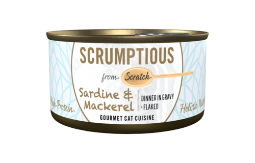 Scrumptious Sardines & Mackerel 2.8oz
