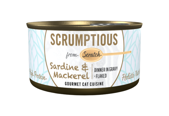 Scrumptious Sardines & Mackerel 2.8oz