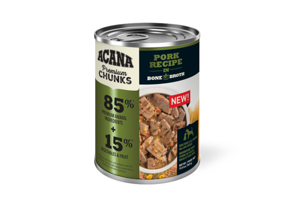 Acana Pork Recipe in Bone Broth 363g