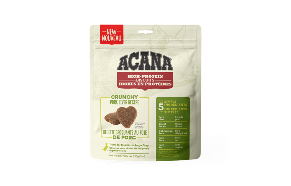 Acana Crunchy Pork Liver Recipe Large