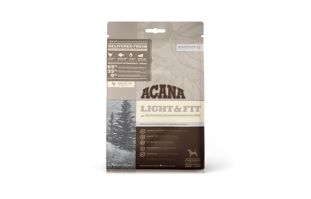 Acana Light & Fit Dog 340g