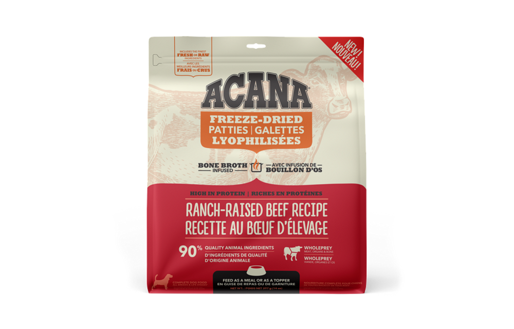 Acana Patties Ranch-Raised Beef Recipe 397 g