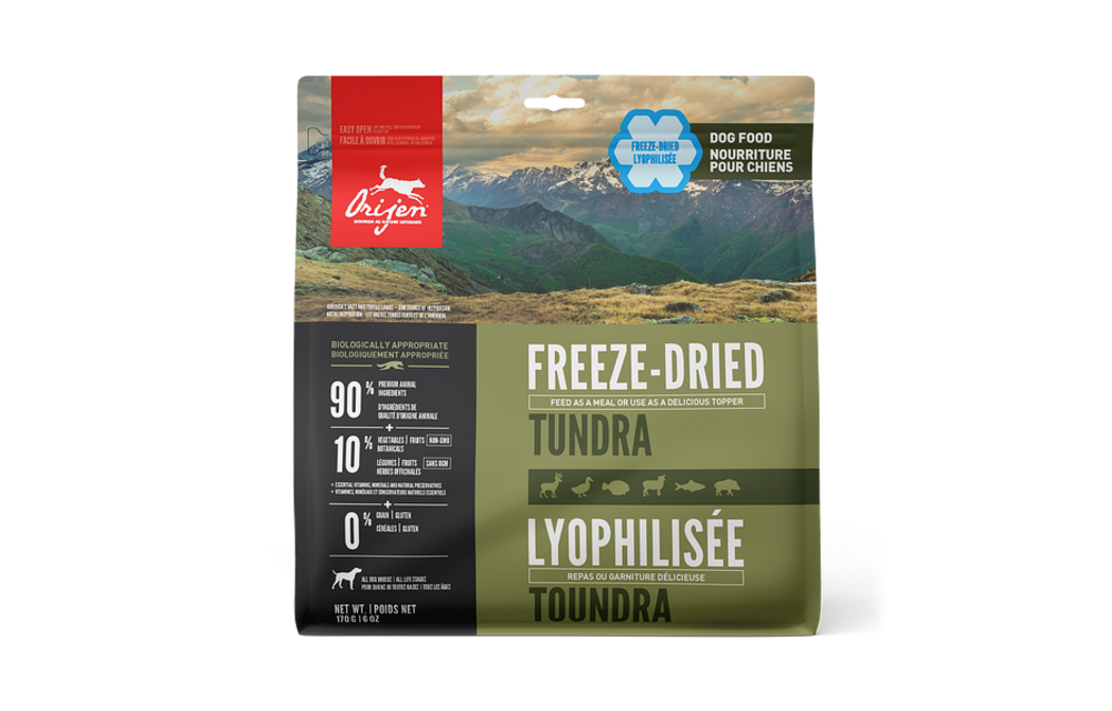 Orijen Freeze-Dried Tundra Food 454g