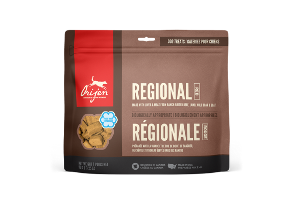 Orijen Regional Red Dog Treats 92 g