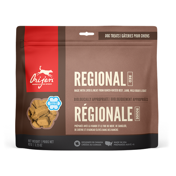 Orijen Regional Red Dog Treats 92 g