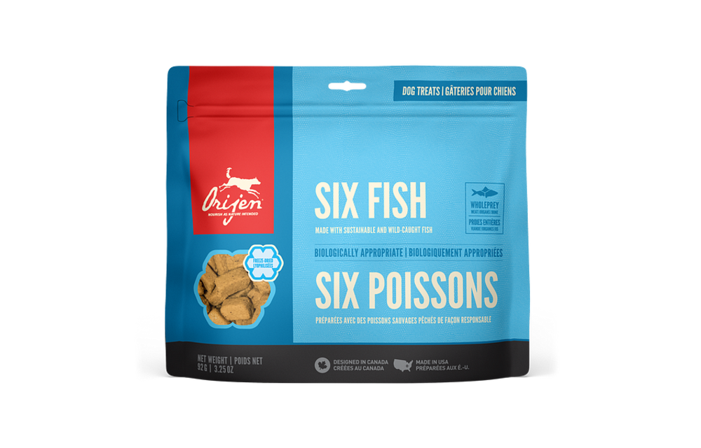 Orijen FD Six Fish Dog Treats 42gm