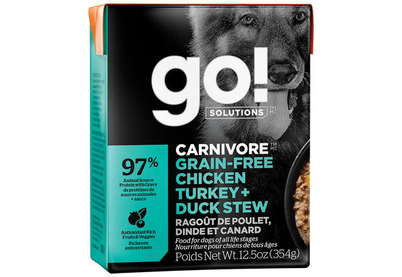 GO! Chicken, Turkey & Duck Stew 12.5oz Dog