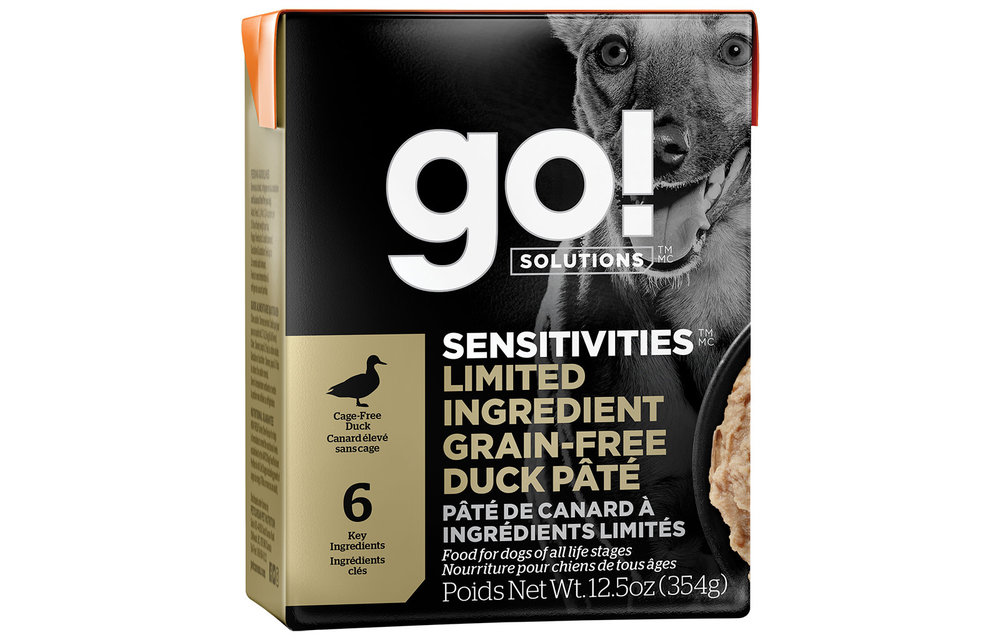 GO! LID Duck Pate 12.5oz Dog