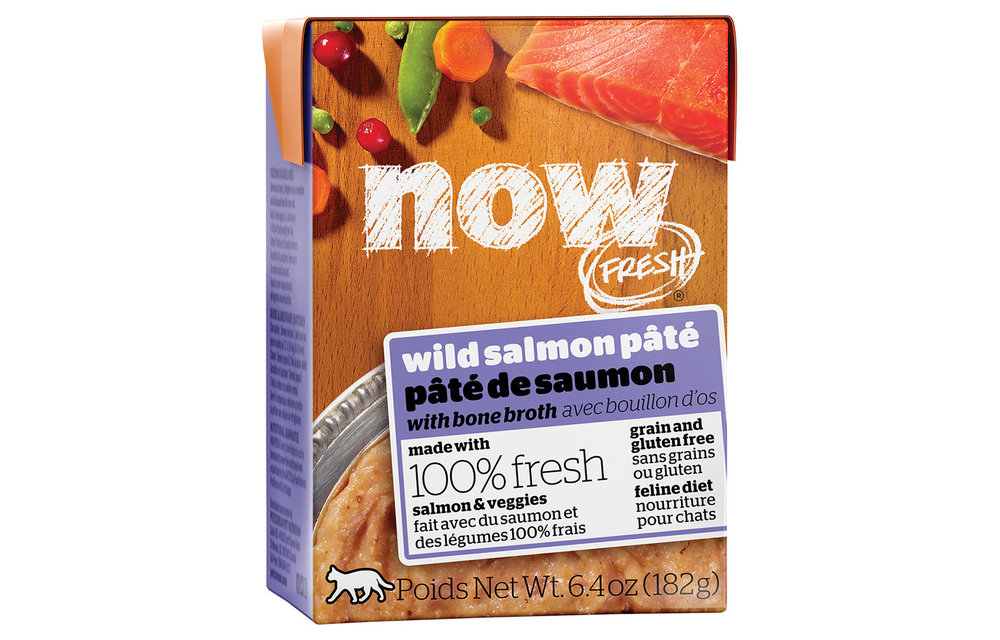 Now Pate Salmon 6.4oz Cat