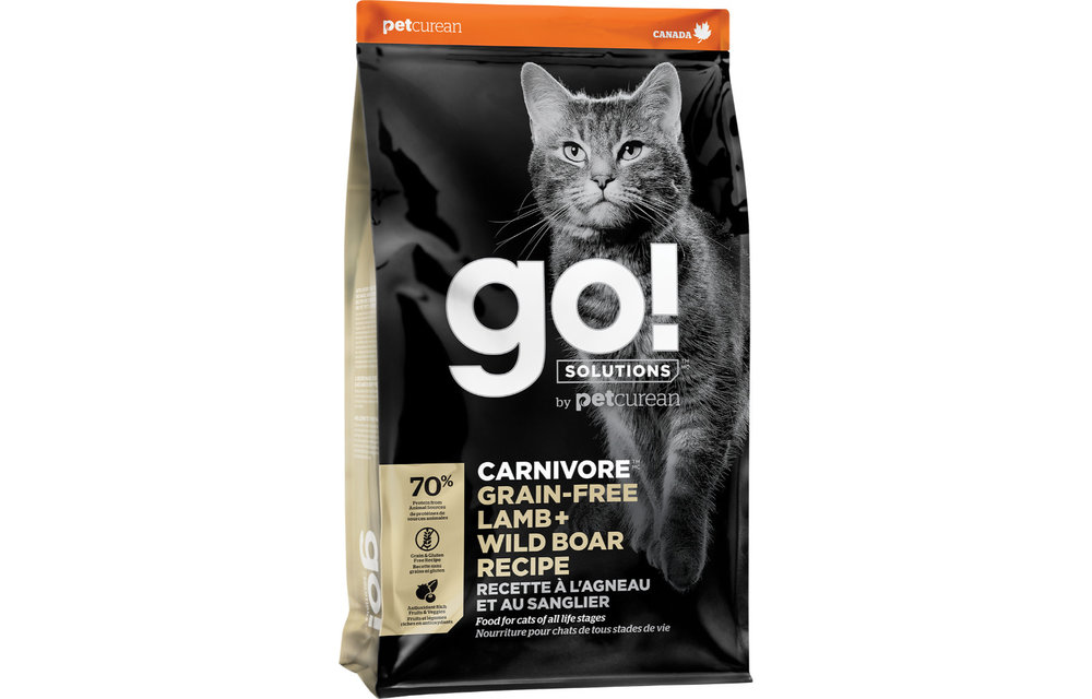 GO! Carnivore GF Lamb & Wild Boar Cat 3 lb