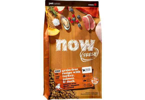 NOW Fresh Dog Turkey, Salmon & Duck Senior 3.5Lb