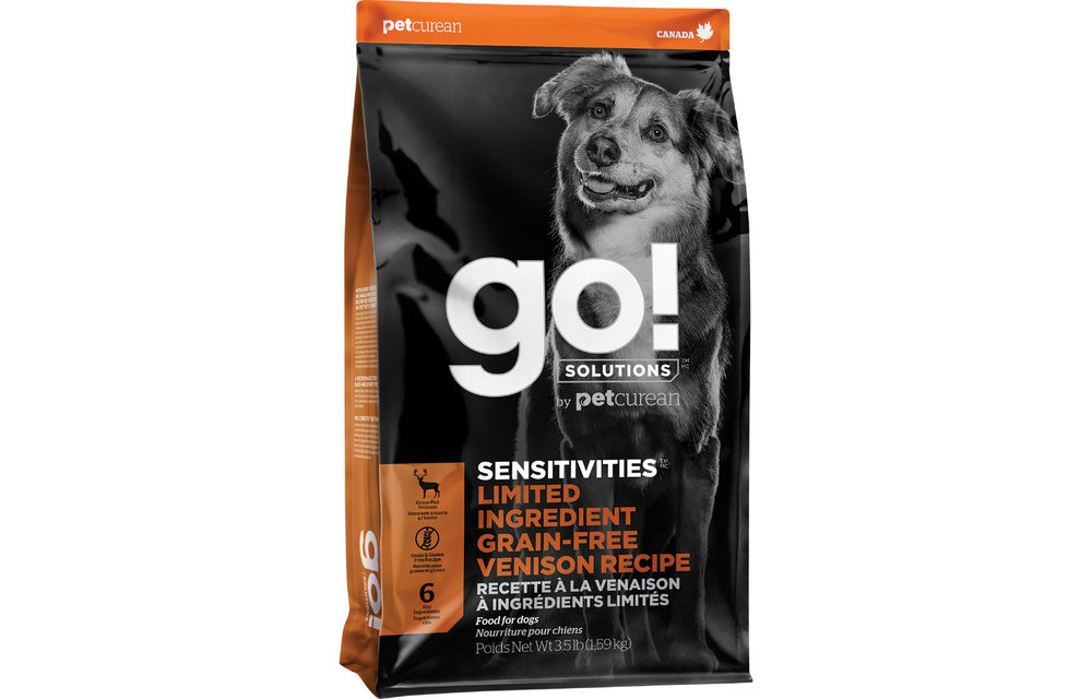 GO! Sensitivities LID Venison Dog 3.5Lb
